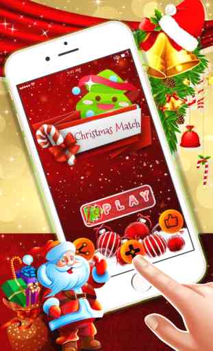 Christmas Match 3 : - A Fun matching game for Merry xmas season ! 1