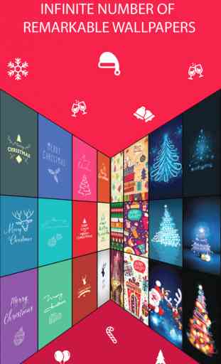 Christmas Wallpaper ® - Beautiful HD Xmas, santa claus, ornaments, design, themes, frames, shelves & backgrounds 4