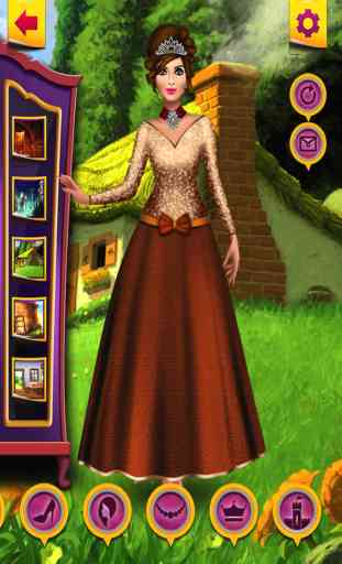 Cinderella Makeover – high fashion fairy tale free game for Girls Kids teens 4
