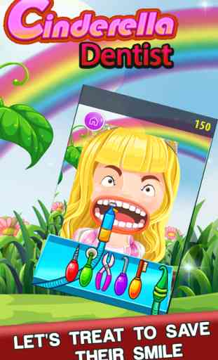 Cinderella Visits The Dentist - Play Teeth Whitening & Cleaning Game For Kids! 1