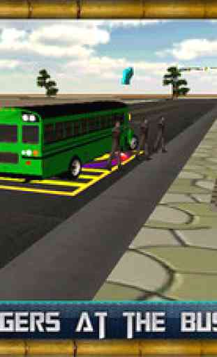City Bus Driving Simulator 2016 - Real passengers pick & drop driver traffic parking Sim 2