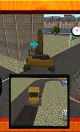 City Construction Road builder Simulator 2016 – free heavy excavator crane dumper bulldozer roller operator driver digger sim 1