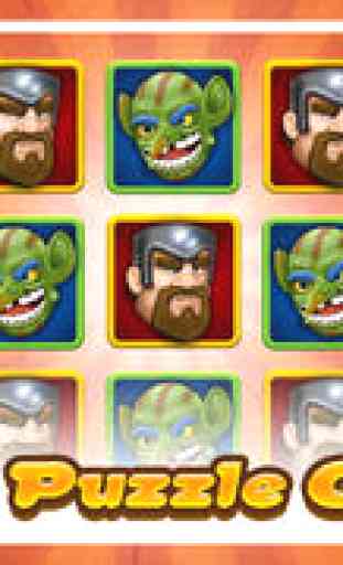 Clash Tactics Puzzle Games - Strategy Wars Of The Epic Kingdom Orc Clans VS Fighters For Kids Over 2 FREE 1