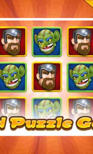 Clash Tactics Puzzle Games - Strategy Wars Of The Epic Kingdom Orc Clans VS Fighters For Kids Over 2 FREE 4