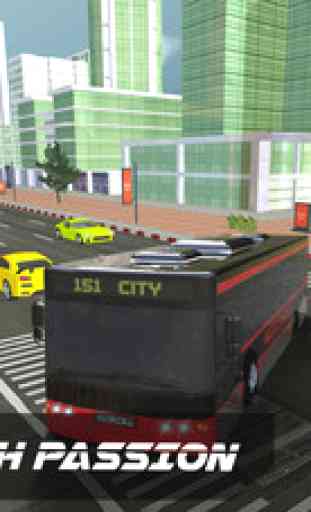 Coach Bus Simulator 2016 – Extreme PRO City Driving and Parking Challenge 3