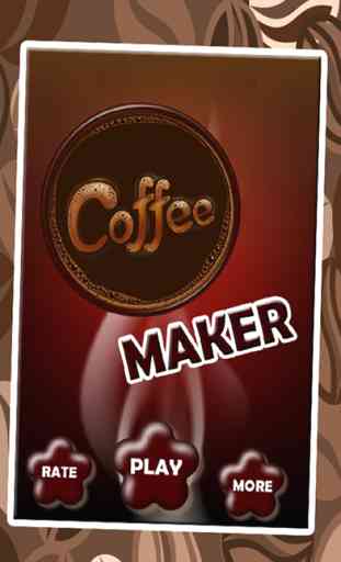 Coffee Maker – Make latte in this chef cooking game for little kids 1