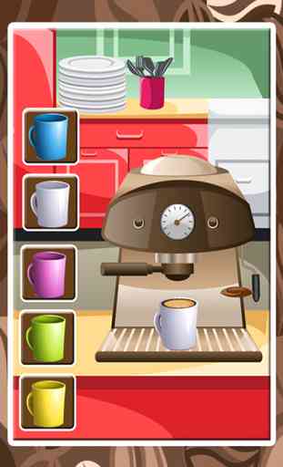 Coffee Maker – Make latte in this chef cooking game for little kids 2