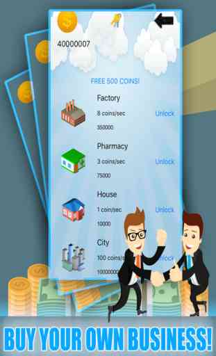 Coin Billionaire - Clicker Road To Your Own Successful Business Free Game 3