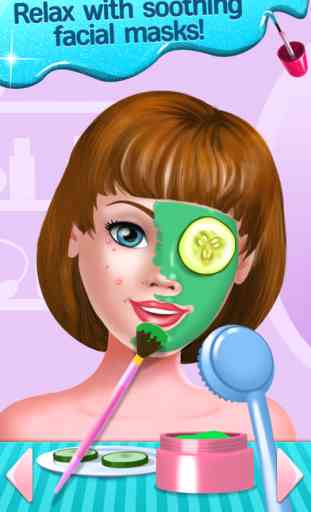 College Chic Makeover - Spa & Salon Day: Dress Up, Make Up, Photo Fun & Card Maker 3