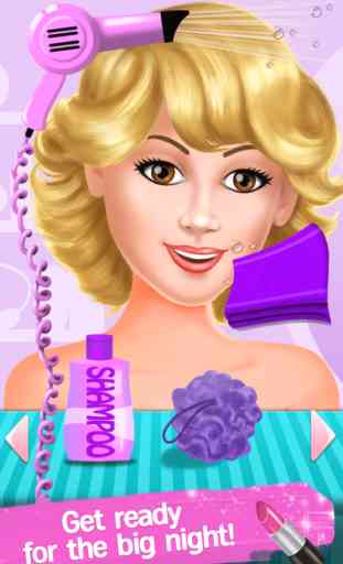 College Chic Makeover - Spa & Salon Day: Dress Up, Make Up, Photo Fun & Card Maker 4