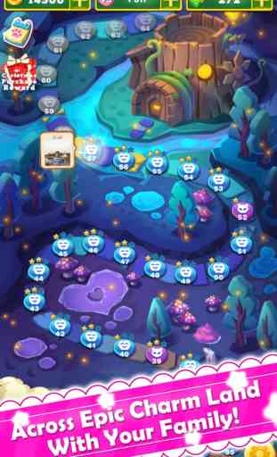 Charm Heroes - Quest of Yummy Forest Match 3 Games 3