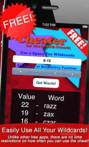 Cheater for Words with Friends 4