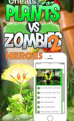 Cheats Guide for Plants vs. Zombies 2 Heroes 2