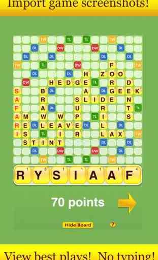 Cheats with Words - for Words with Friends 1