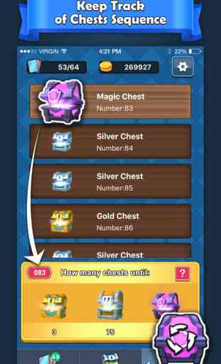 Chest Simulator for Clash Royale - Chest Tracker 2