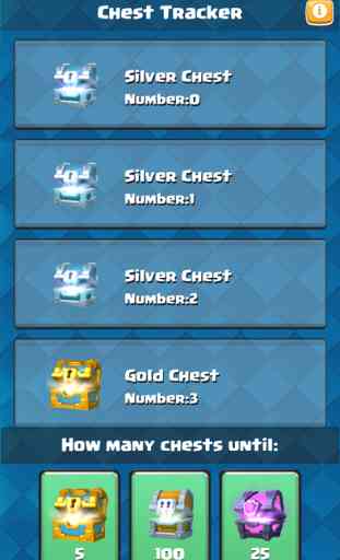 Chest Tracker for Clash Royale - Chest Circle 2