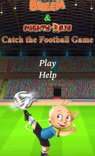 Chhota Bheem & Mighty Raju-Catch the Football Game 1