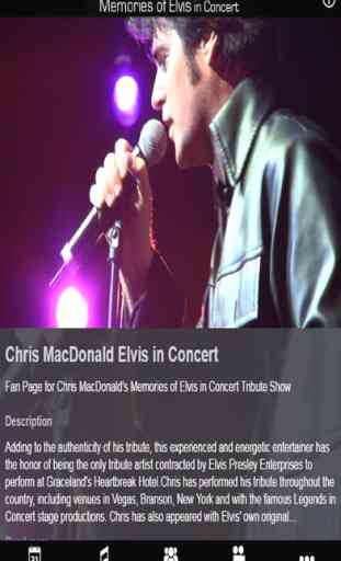 Chris MacDonald Elvis Concert 1