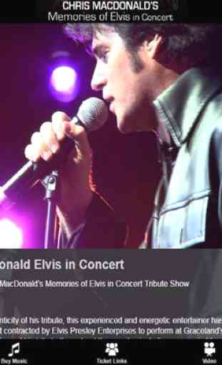 Chris MacDonald Elvis Concert 4