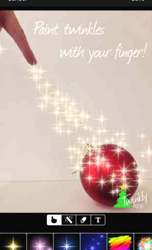 Christmas Card Cam & Animated GIF: Twinkly app 4