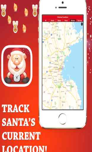 Christmas Countdown Santa Tracker 2016 Find Locate 2