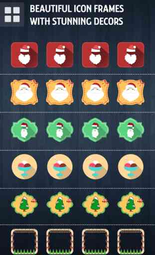 Christmas Screen Builder - Icon Skins Maker 3