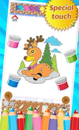 Christmast Coloring Book Drawing for Kid Games 2