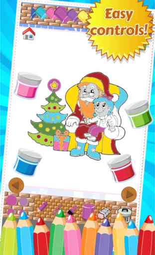 Christmast Coloring Book Drawing for Kid Games 3