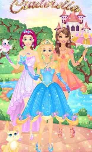 Cinderella Makeover: Makeup & Dress Up Girls Games 1