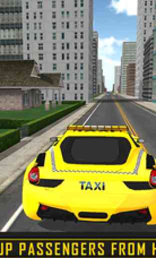 City Airport Taxi Duty Driver 3D 1