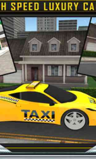City Airport Taxi Duty Driver 3D 3