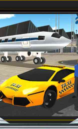 City Airport Taxi Duty Driver 3D 4