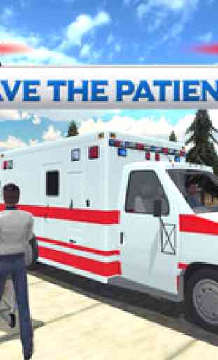 City Ambulance Emergency – 3D parking and driving simulation game 2