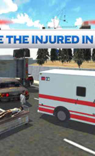 City Ambulance Emergency – 3D parking and driving simulation game 4