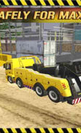 City Construction Crane Simulator FREE - Urban Site Parking Test 2