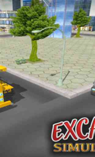 City Excavator Simulator 3D - Real Construction Crane Simulation Game 1
