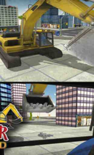 City Excavator Simulator 3D - Real Construction Crane Simulation Game 3