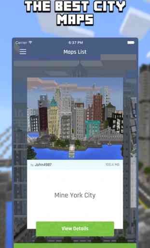 City Maps for Minecraft PE - Best Minecraft Maps 1