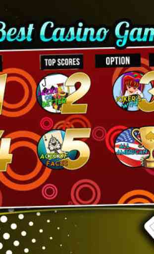 Classic Holdem Video Poker with Big Prize Wheel Fun! 4