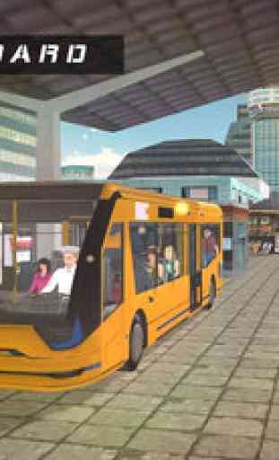 Coach Bus Simulator City Driving 2016 Driver PRO 1