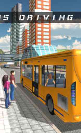 Coach Bus Simulator City Driving 2016 Driver PRO 2