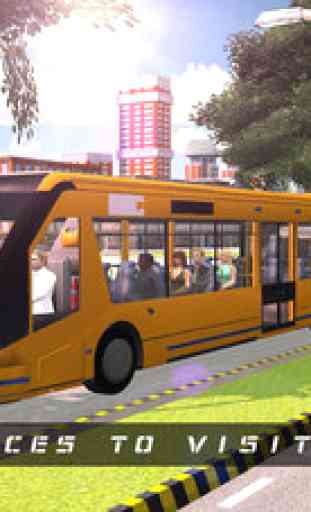 Coach Bus Simulator City Driving 2016 Driver PRO 3