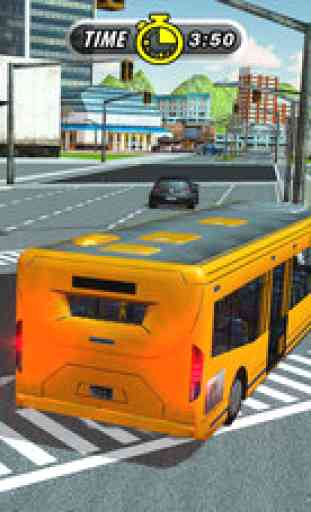 Coach Bus Simulator City Driving 2016 Driver PRO 4