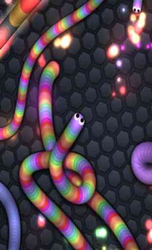Cobra.io: Endless Hungry Color Worm Battle 2
