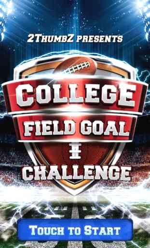 College Field Goal Challenge 1