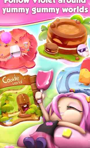 Cookie Smash Match 3 Game: Swap Candies and Crush Sweet.s in Adventorous Juicy Land 4