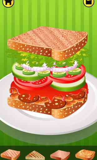 Cooking Games For Girls - Pizza, Ice Cream, Cake, Burger, Sandwich, Cupcake & Donut 3