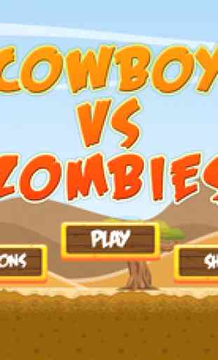 Cowboy vs Zombies - Cowboy Western Zombie Shooting Games for adults and kids - HD 1