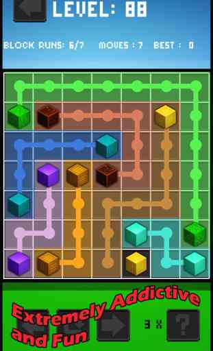 Craft Block Flow : Simple, addictive but difficult puzzle game. Challenge your intelligence and brain. Think, train and solve! 1