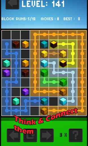 Craft Block Flow : Simple, addictive but difficult puzzle game. Challenge your intelligence and brain. Think, train and solve! 2